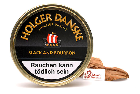 Holger Danske Black and B Pipe tobacco 100g Tin